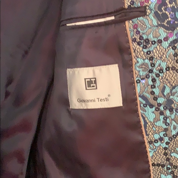 Sequins blazer! Worn one time - Picture 2 of 4